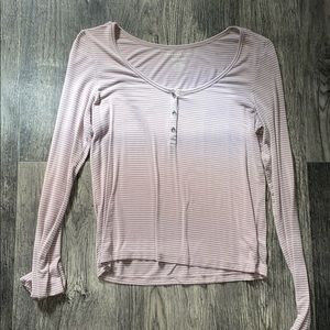 AE Ribbed Soft & Sexy Henley Top